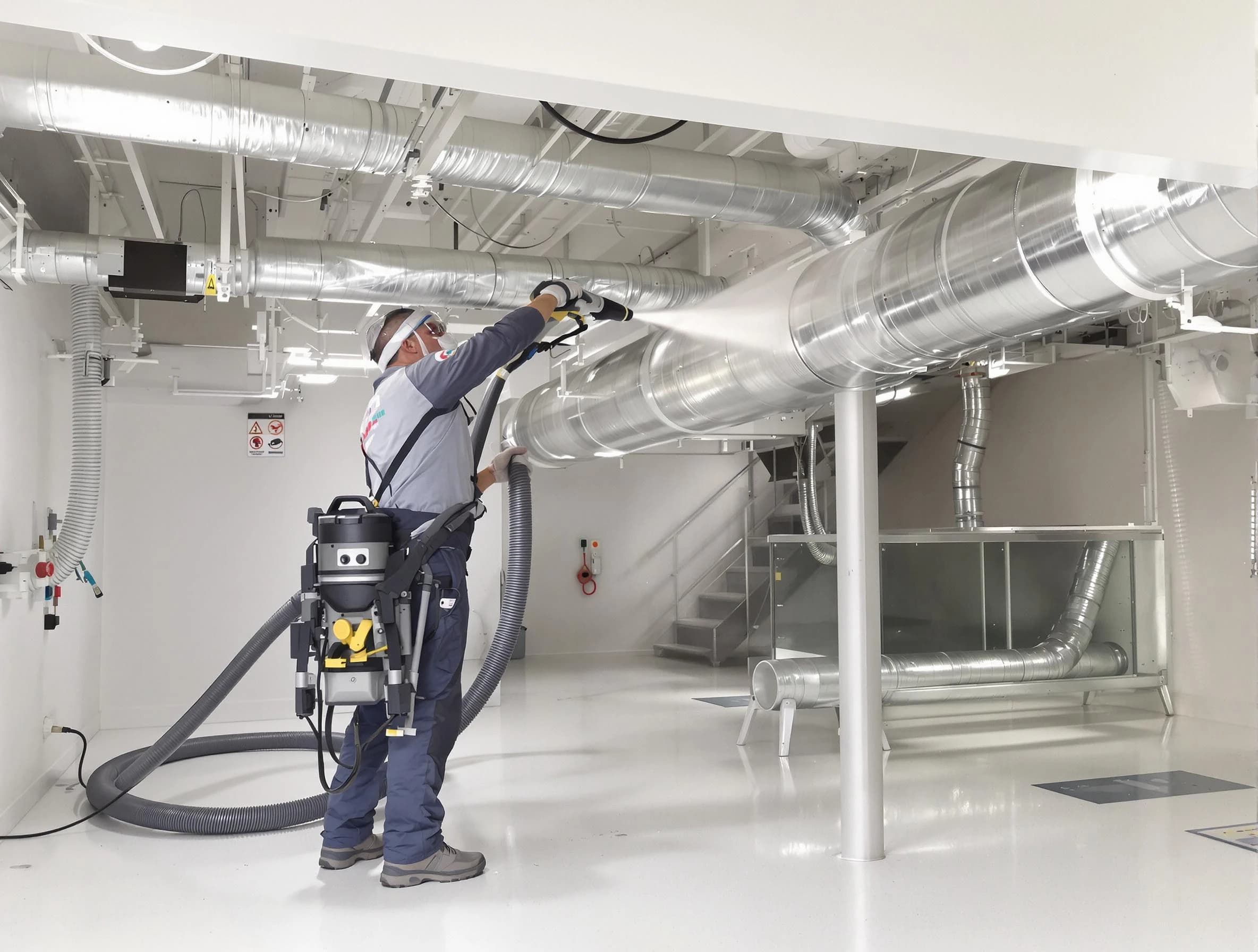 Professional central duct cleaning by Peachtree Corners Air Duct Cleaning in Peachtree Corners