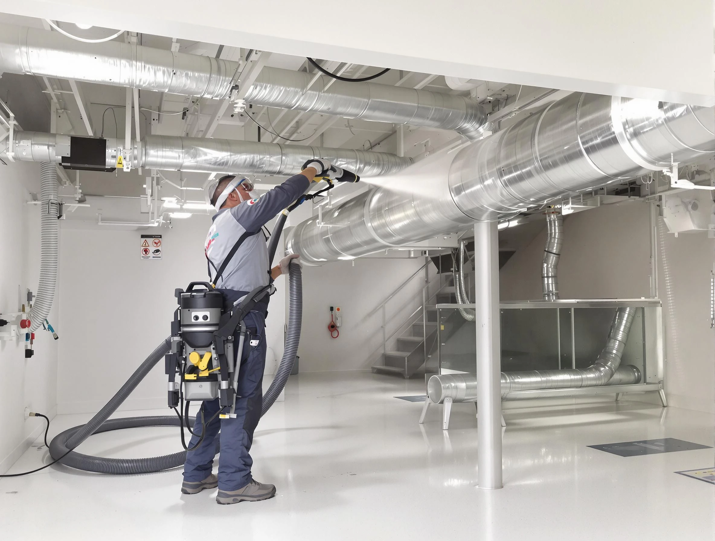 Professional central duct cleaning by Peachtree Corners Air Duct Cleaning in Peachtree Corners
