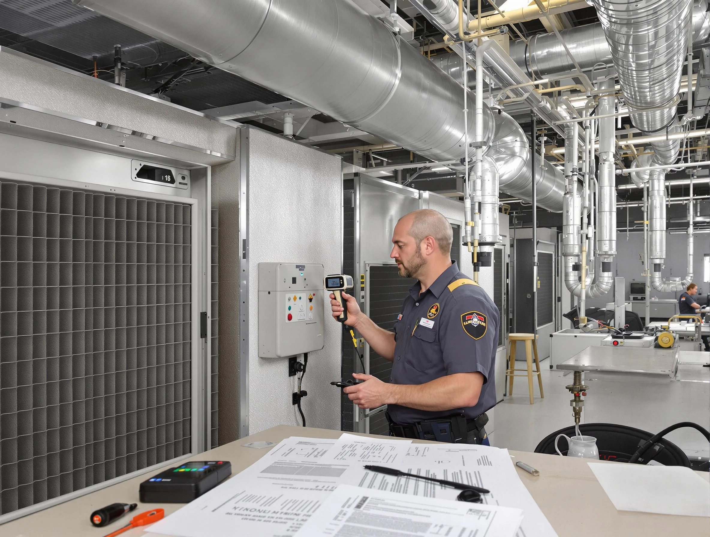 Professional filter system inspection by Peachtree Corners Air Duct Cleaning in Peachtree Corners